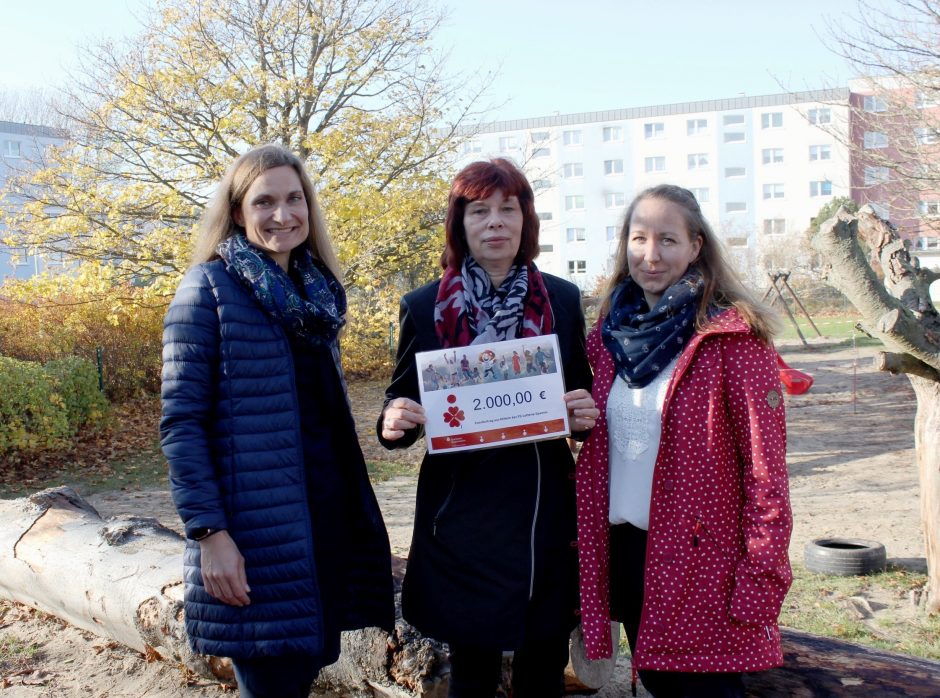 PS-Zweckertrag macht’s möglich: Kindertagesstätte „Kunterbunt“ in Sassnitz gestaltet Hortspielplatz um