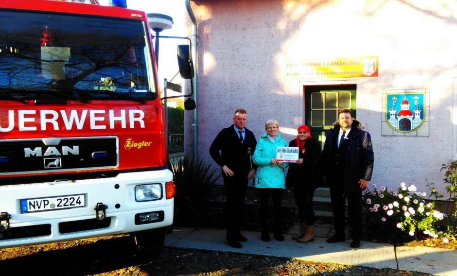 PS-Zweckertrag macht’s möglich: Gerätehaus der Feuerwehr Franzburg wird saniert