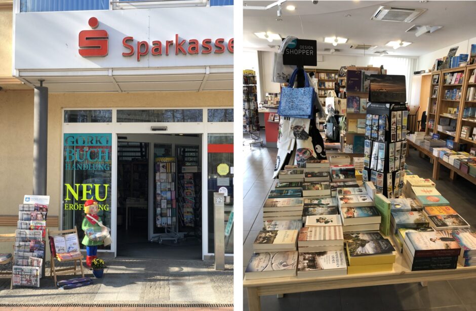 Buchhandlung zieht in Räume der Sparkasse – SB-Filiale für Kunden bleibt