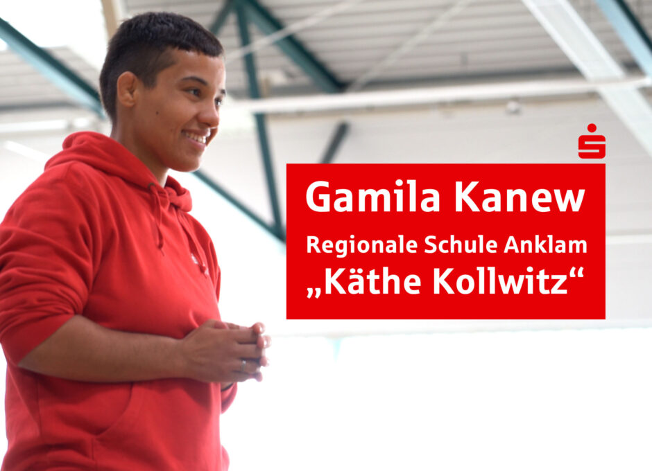 Gamila Kanew überrascht Schüler in Anklam mit Sportstunde (Video)